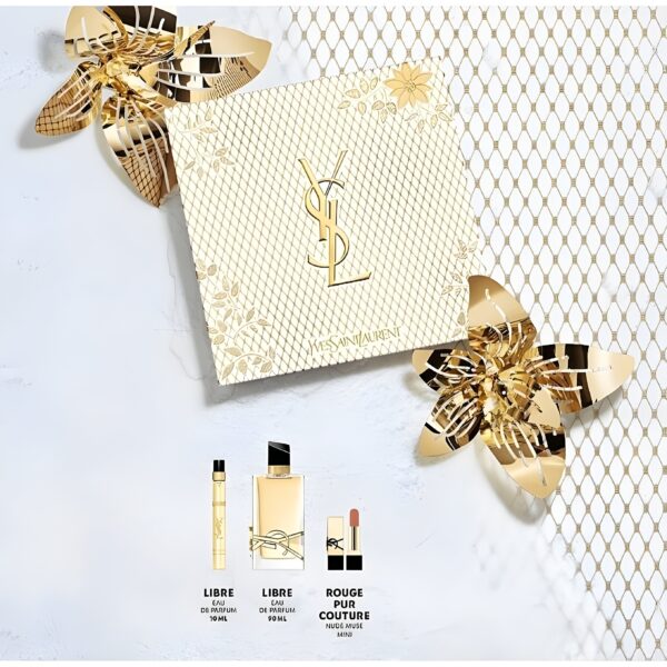 Coffret cadeau Ysl libre 90ml+10ml+rouge à lèvre – Image 2