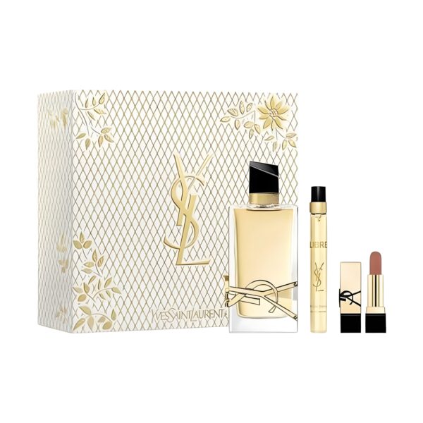 Coffret cadeau Ysl libre 90ml+10ml+rouge à lèvre