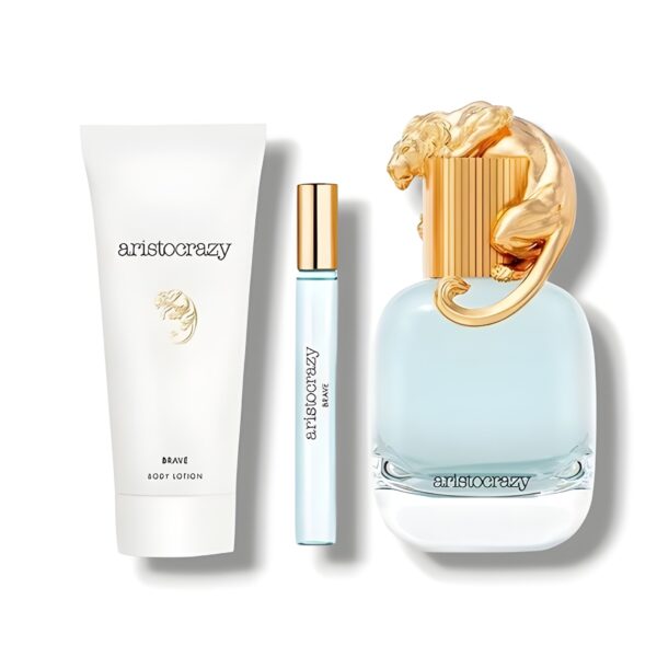 coffret Aristocrazy Brave 80ml + 75ml lait+ 10ml miniature