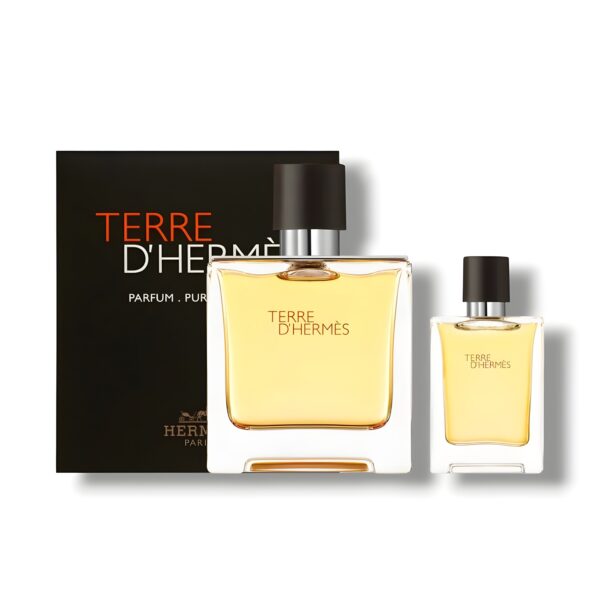 coffret Travel Terre d'Hermès pure parfum