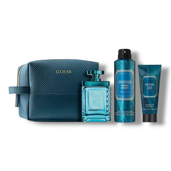 Coffret Guess uomo Acqua 4pcs