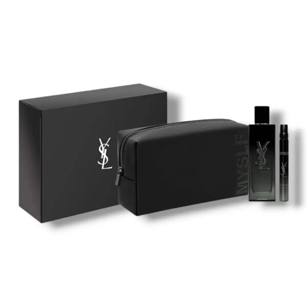 Coffret Parfum Homme MYSLF EDP 100 ml + 10 ml + Trousse