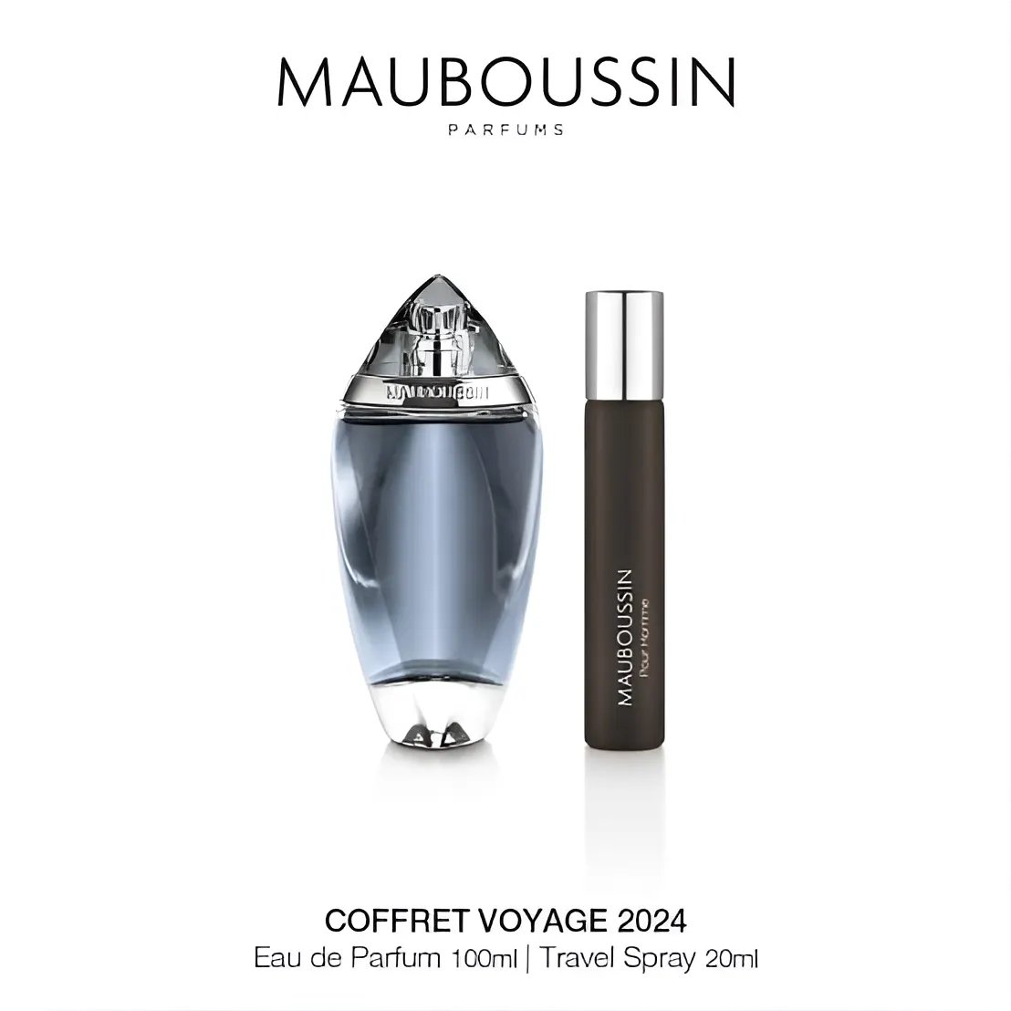 Coffret Travel Mauboussin Homme 100ml+20ml EDP – Image 2