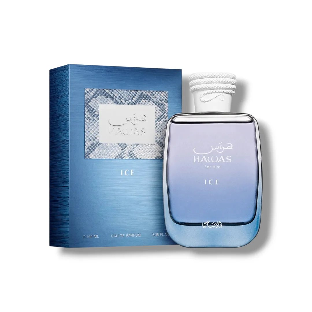 Hawas ice Rasasi 100ml EDP – Image 2