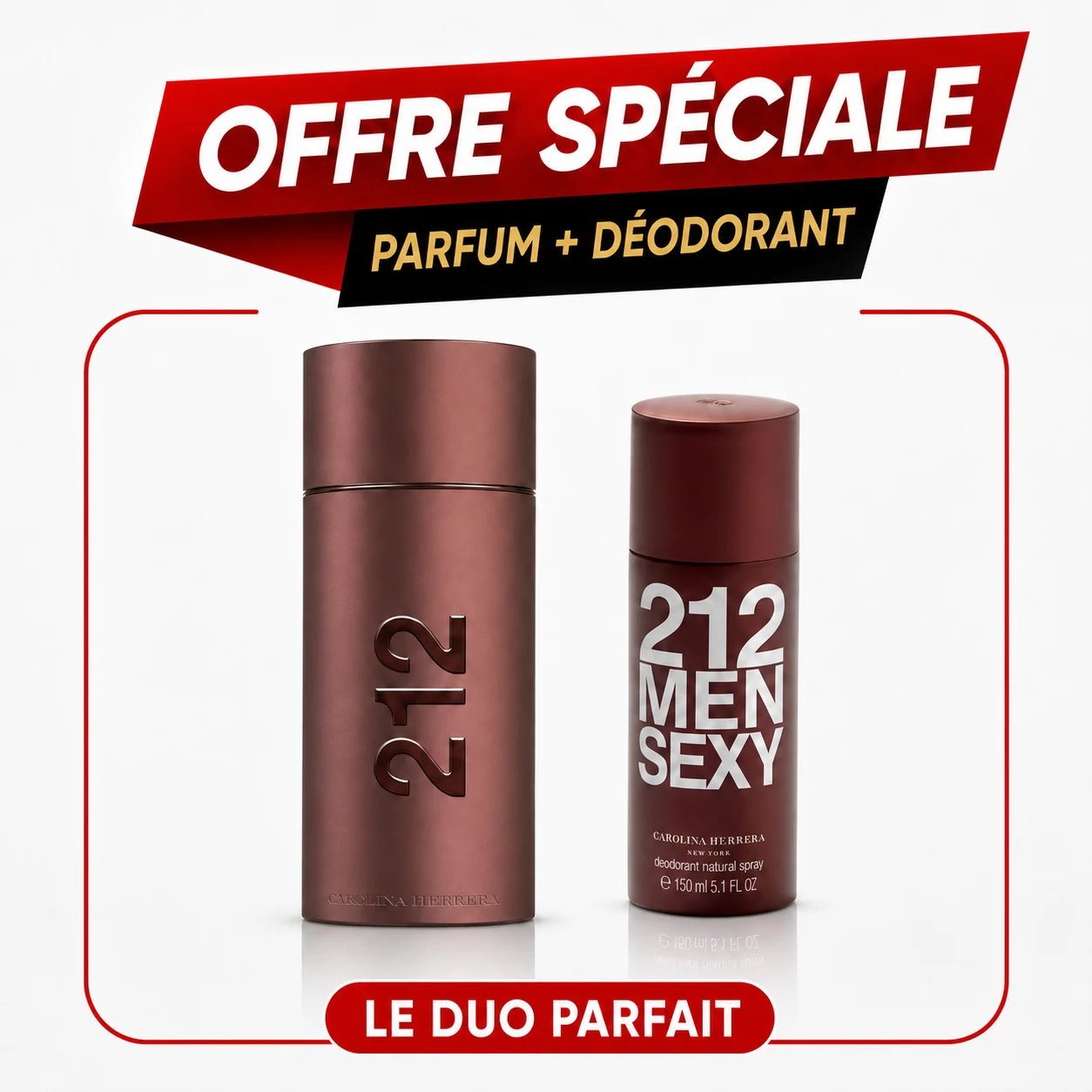 Pack promo 212 sexy men