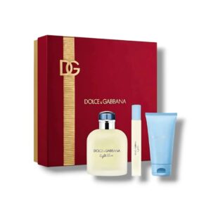 Coffret Light blue Homme edt 3pcs