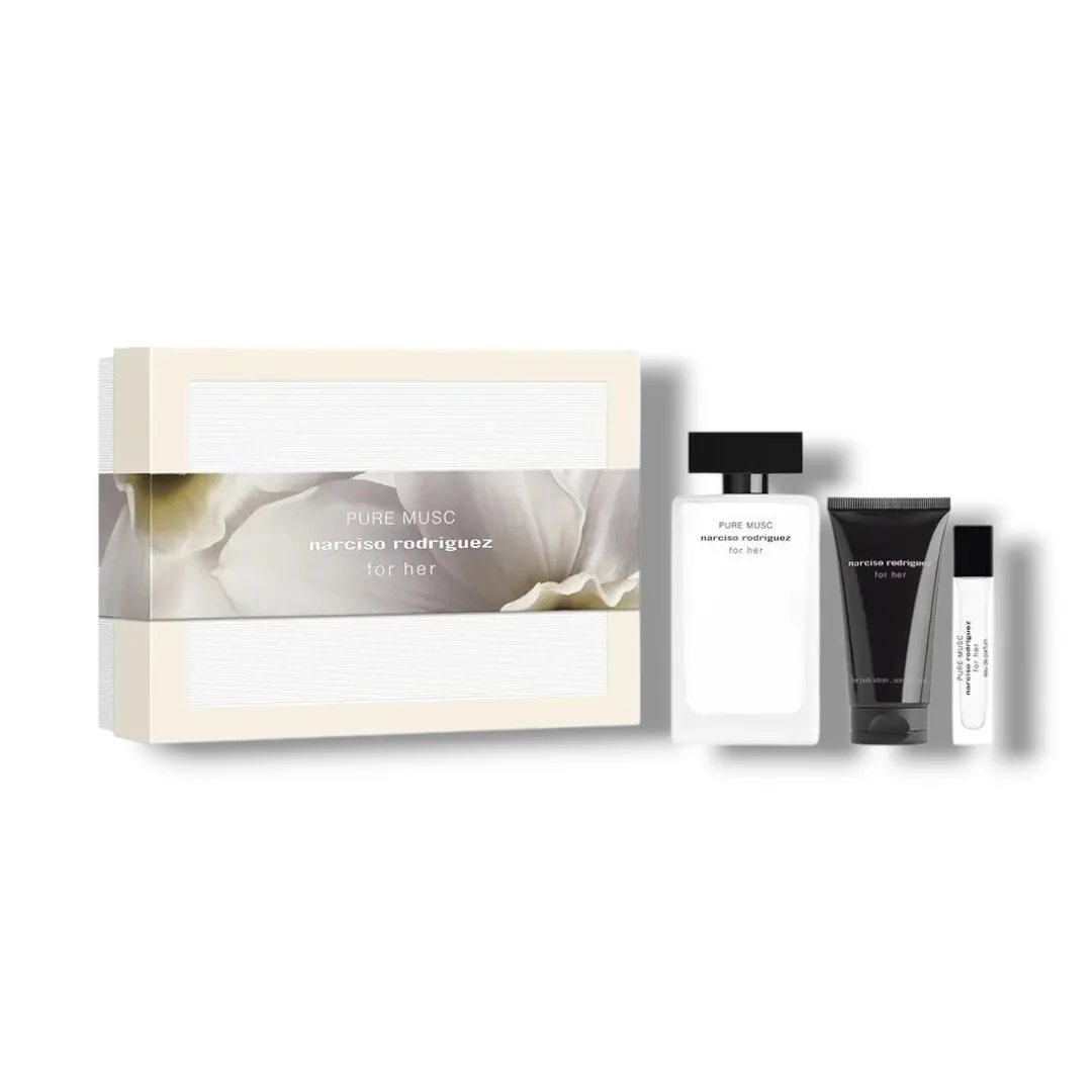 Coffret Narciso Pure musc 3pcs