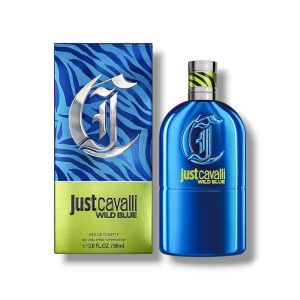 Just Cavalli Wild Blue 90ml EDT – Image 2