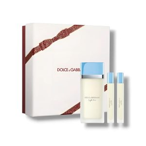 Coffret Light Blue Eau de Toilette Femme 3pcs