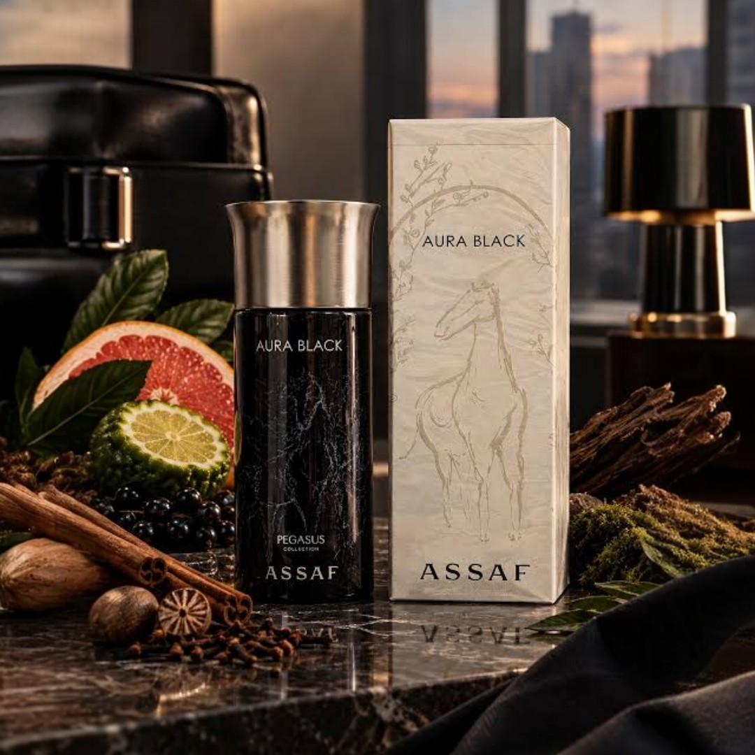 Assaf Aura Black 150ml – Image 2
