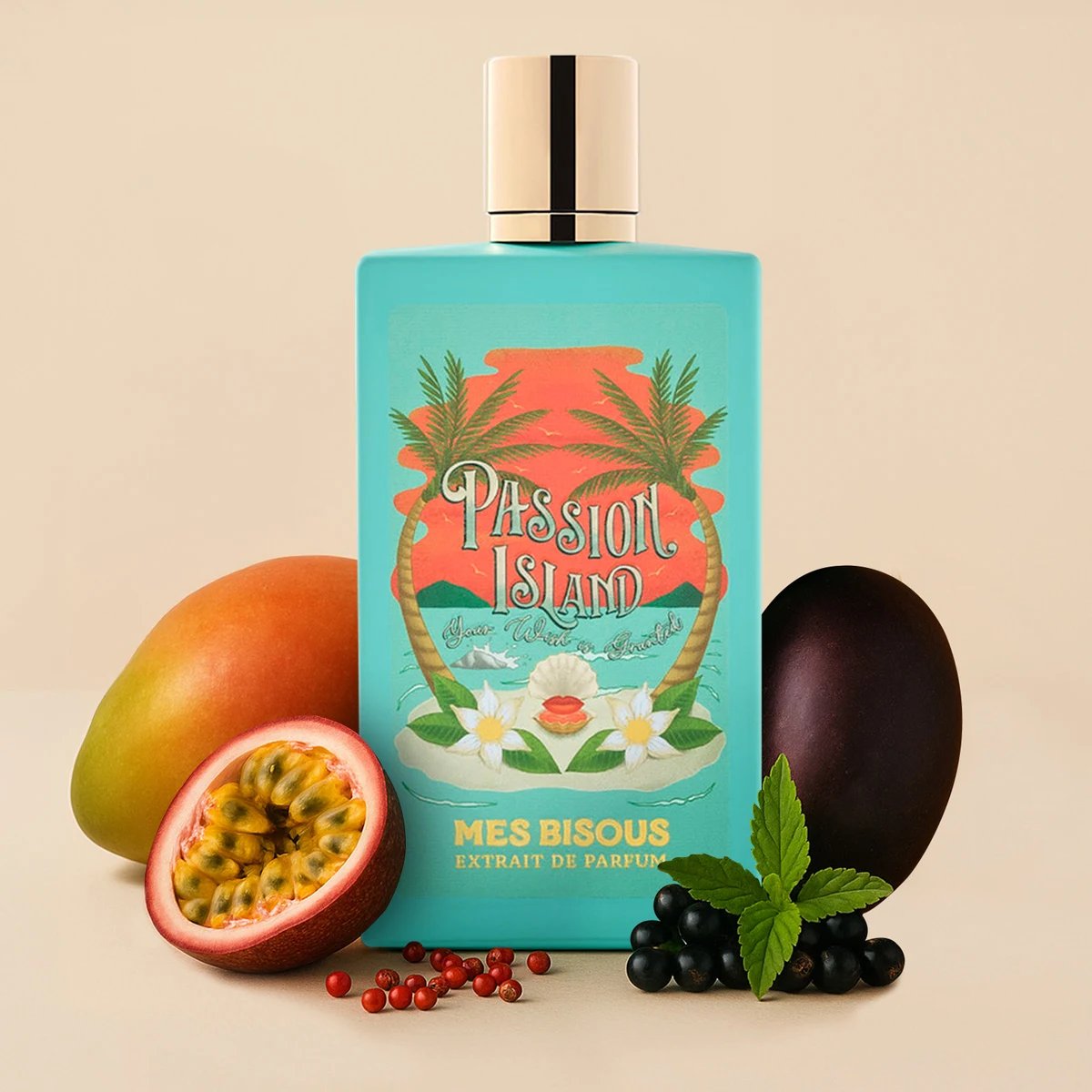 Mes bisous Passion Island 100ml extrait parfum – Image 3