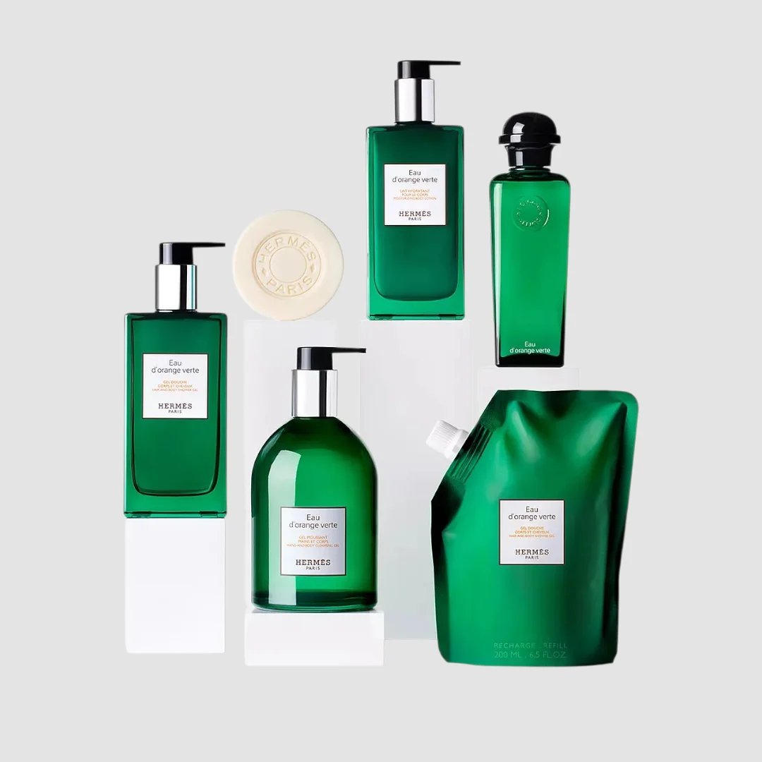 Gel moussant mains et corps Eau d'orange verte 300ml – Image 3